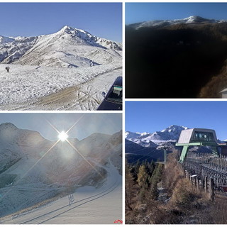 Passata la perturbazione calano le temperature: sotto zero Poggio Fearza, prima neve a Monesi e basso Piemonte