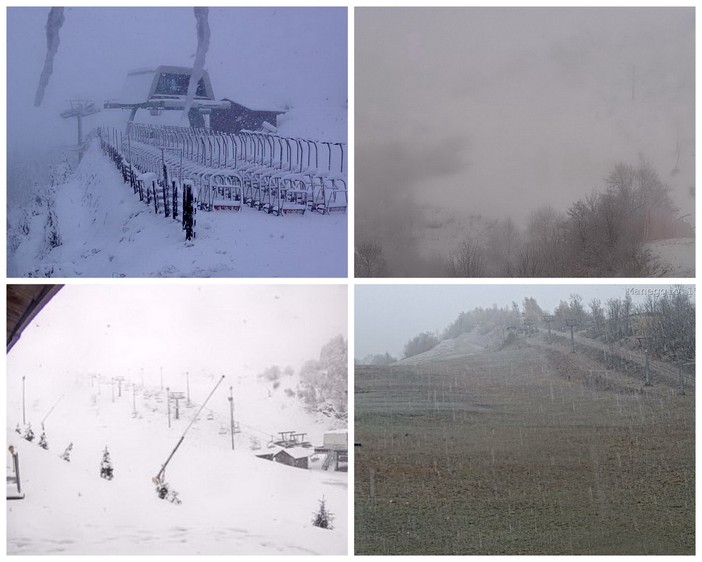 Maltempo: mentre nevica sul basso Piemonte e piove sull'entroterra è il vento a farla da padrone sulla costa Maltempo: mentre nevica sul basso Piemonte e piove sull'entroterra è il vento a farla da padrone sulla costa