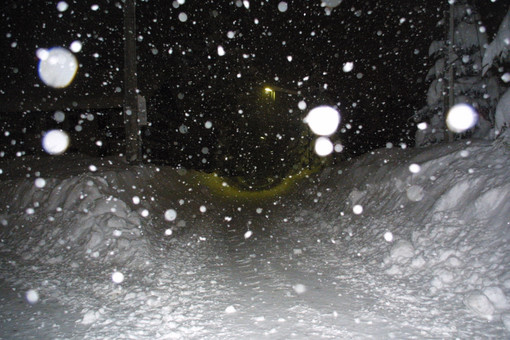 Maltempo: terminata l'allerta con pioggia tra 30 e 70 mm, neve a Verdeggia, Monesi, Nava e sulle Statali 20 e 28 (Foto)