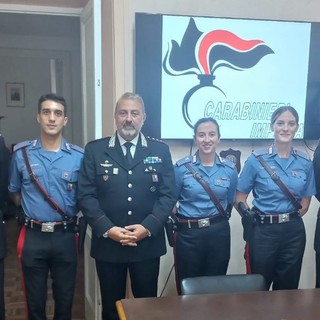 Tre nuovi marescialli in provincia di Imperia: uno andrà a Dolceacqua, due a Sanremo Tre nuovi marescialli in provincia di Imperia: uno andrà a Dolceacqua, due a Sanremo