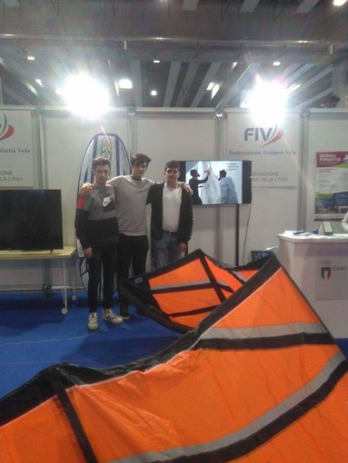 Imperia: tre studenti del Nautico al Salone Nazionale sull'orientamento e l'alternanza scuola lavoro Imperia: tre studenti del Nautico al Salone Nazionale sull'orientamento e l'alternanza scuola lavoro