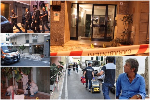 Sanremo: omicidio di via Fratti, ucciso il medico Giovanni Palumbo con tre coltellate. L'autore subito arrestato (Foto e Video)