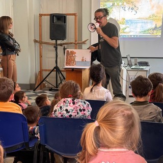 Diano Marina &quot;Città che legge&quot;, lo scrittore Sergio Olivotti incontra le scuole materne