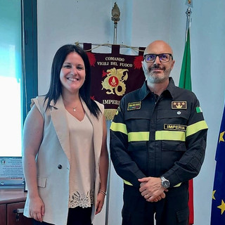 Vigili del fuoco di Imperia, Ornella D’Angelo è il nuovo vice direttore logistico Vigili del fuoco di Imperia, Ornella D’Angelo è il nuovo vice direttore logistico