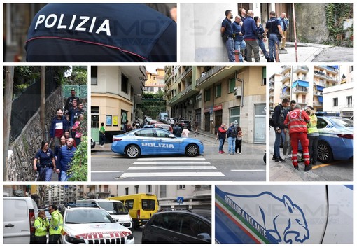 Sanremo: falso allarme per una sparatoria in centro, la Polizia cerca chi ha chiesto aiuto al telefono (Foto e Video)