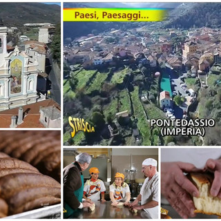 Pontedassio e il suo biscotto protagonisti a 'Striscia la Notizia' con la storia di Giovanni Ardissone (Foto e video)