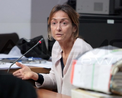 Roberta Sacco durante la testimonianza nel processo 'Breakfast'