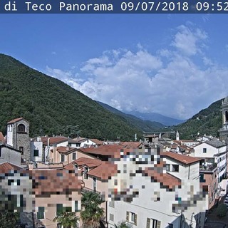 Immagine webcam, centro storico di Pieve di Teco