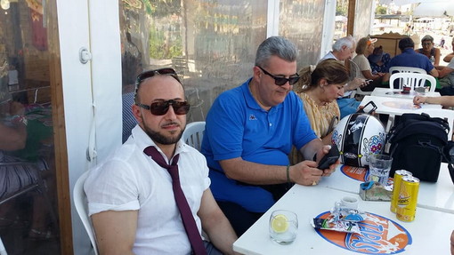 Imperia: presentato ieri sera al bat Tapas del Prino il libro dello scrittore Luca Barozzi "Oltre il sogno ..il vento"