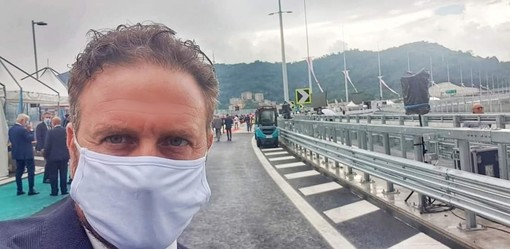 Inaugurazione del Ponte Genova San Giorgio. Piana: “Il simbolo di una comunità che non si arrende”