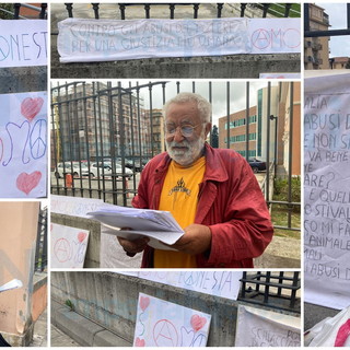 Imperia, protesta in Tribunale per aver scontato 10 anni di carcere da innocente: “Voglio giustizia. Io vittima di falsità e sequestro di persona” Imperia, protesta in Tribunale per aver scontato 10 anni di carcere da innocente: “Voglio giustizia. Io vittima di falsità e sequestro di persona”