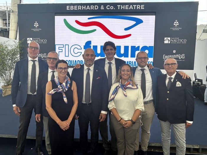 Presentata al Salone Nautico Internazionale la candidatura di Davide Tizzano e della squadra FIC Futura per il quadriennio 2025-2028 Presentata al Salone Nautico Internazionale la candidatura di Davide Tizzano e della squadra FIC Futura per il quadriennio 2025-2028