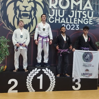 Arti Marziali: l'imperiese Mirco Quaranta sfiora la vittoria al 'Roma Challenge' di Jiu Jitsu