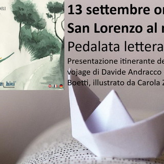 San Lorenzo al Mare: il 13 settembre termina con la 'Pedalata letteraria' la stagione di 'Due parole in riva al mare'
