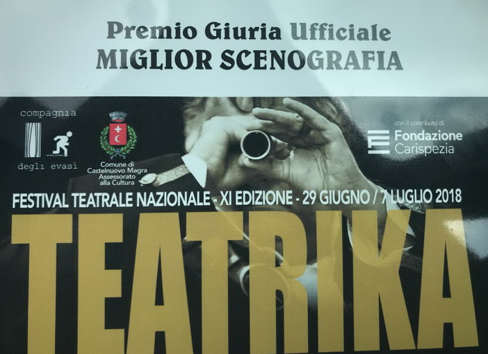 Spezia: il premio quale migliore allestimento scenografico alla compagnia imperiese ‘Ramaiolo in scena’ Spezia: il premio quale migliore allestimento scenografico alla compagnia imperiese ‘Ramaiolo in scena’
