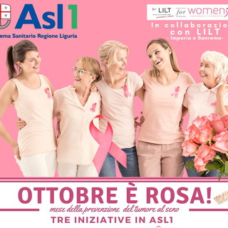 Ottobre Rosa: da lunedì attivo il 'Pink Point' di Asl 1 negli ospedali di Sanremo e Imperia