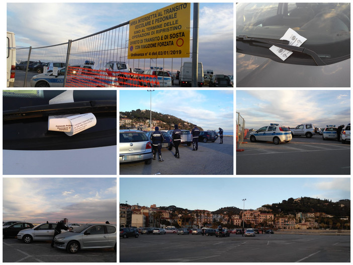 Imperia: raffica di multe della Polizia municipale in piazzale Cristino per chi non ha rispettato l'ordinanza di divieto (Foto) Imperia: raffica di multe della Polizia municipale in piazzale Cristino per chi non ha rispettato l'ordinanza di divieto (Foto)