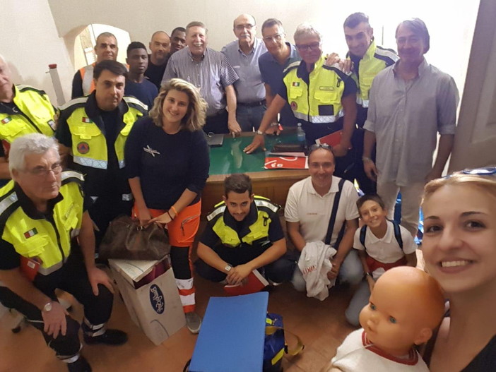 Cervo: con la Croce d'Oro, la Protezione Civile ed il Comune il progetto di 'CardioProtezione'