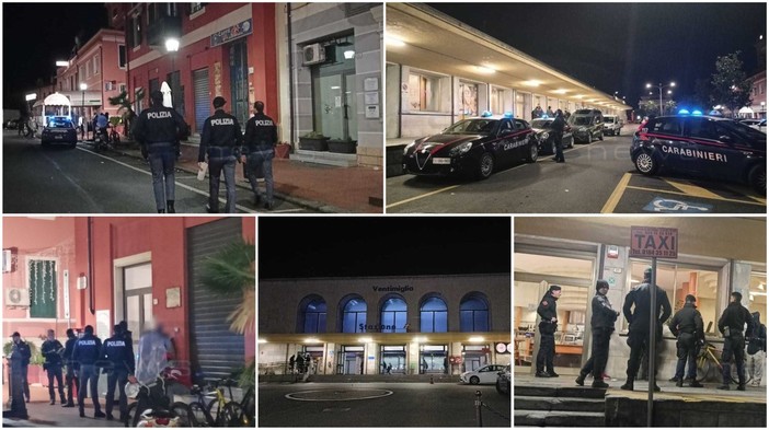 Ventimiglia, controlli straordinari del territorio: forze dell'ordine in azione nel centro città (Foto e video) Ventimiglia, controlli straordinari del territorio: forze dell'ordine in azione nel centro città (Foto e video)