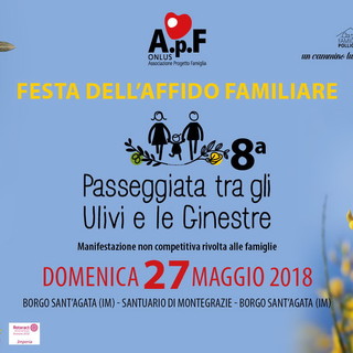 Per la 'Festa dell’Affido Familiare' domenica prossima l’annuale 'Passeggiata tra gli Ulivi' e le Ginestre in fiore