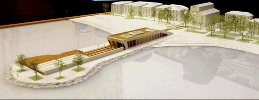 Diano Marina, entro fine mese la conferenza dei servizi finale sul palacongressi, Chiappori: "Spero di tagliare il nastro" (video)