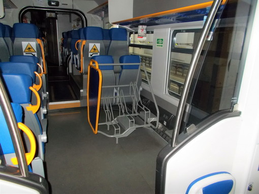 Trasporti: Trenitalia Liguria, da oggi sui treni Jazz, nuovi posti dedicati alle biciclette