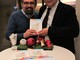 Claudio Porchia con il giornalista Marco Casa Claudio Porchia con il giornalista Marco Casa