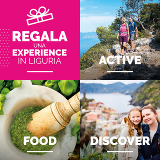 Al via nuova campagna promozionale ‘Regala la Liguria’, quasi 100 proposte di vacanze esperienziali a portata di click