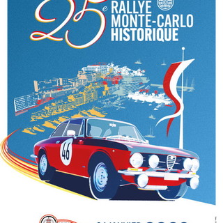 Partenza tappa Monaco-Valence del 25° Rally Monte-Carlo Storico