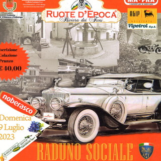 Il Club Ruote d'Epoca Riviera dei Fiori in festa per il ‘Raduno Sociale’ di domenica prossima