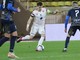 Amichevole di calcio tra la Nazionale Piloti e i Barbagiuans allo Stadio Louis II di Monaco