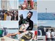 Sanremo: commozione, lacrime ed abbracci all'arrivo di Enrico Creta sul porto. Il cordoglio dell'Amministrazione e della città (Foto)