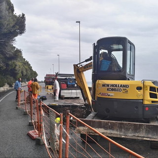 Imperia: terminati i lavori alla Galeazza, riaperta la fornitura dell'acqua per il Golfo Dianese Imperia: terminati i lavori alla Galeazza, riaperta la fornitura dell'acqua per il Golfo Dianese