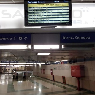 I ritardi di stamattina alla stazione di Sanremo
