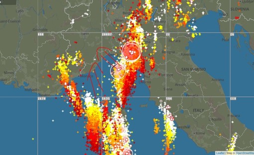 Temporali in arrivo sulla nostra provincia: allerta 'arancio' prolungata fino a domattina alle 6 (Video)