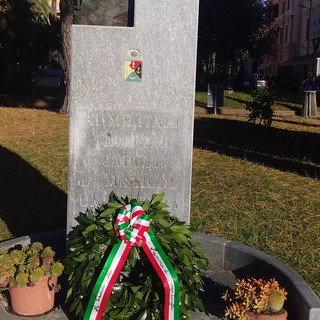 Diano Marina: 14° anniversario della morte di Giorgio Langella, il ricordo con la deposizione di una corona