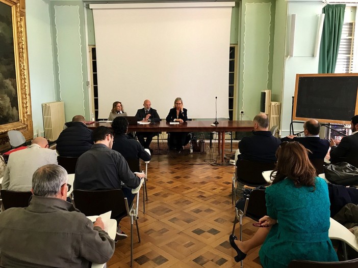 L'incontro in Comune a Sanremo L'incontro in Comune a Sanremo