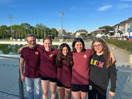 Rari Nantes Imperia torna dai Criteria di Nuoto con tre splendide medaglie