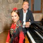 Il pianista José Manuel Cuenca ela ballerina Almudena Roca al XXXVII Rovere d'Oro di San Bartolomeo al Mare Il pianista José Manuel Cuenca ela ballerina Almudena Roca al XXXVII Rovere d'Oro di San Bartolomeo al Mare
