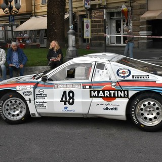 Parco assistenza del 41° Sanremo Rally Storico a Imperia
