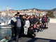 Imperia: la Terza Media della scuola di Castel Goffredo (Mantova) in visita al porto di Oneglia