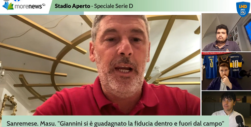Sanremese calcio, il presidente Masu:&quot; Giannini si è meritato la fiducia dentro e fuori dal campo &quot;. Scelto l'allenatore per la prossima stagione