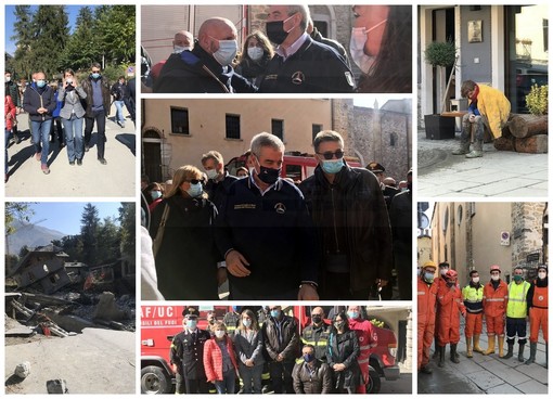 Giornata di speranza per Limone Piemonte, le rassicurazioni di Borrelli: "Lo Stato c'è" (il videoservizio)