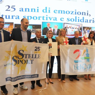 Partecipazione record ai progetti di Stelle nello Sport. Il 23 maggio la Notte degli Oscar per lo Sport ligure Partecipazione record ai progetti di Stelle nello Sport. Il 23 maggio la Notte degli Oscar per lo Sport ligure