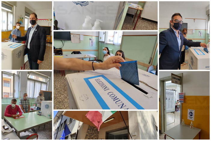 Diano Marina: affluenza in calo al 18,85% alle 12 per le Amministrative, ecco il voto di Parrella e Za Garibaldi (Foto) Diano Marina: affluenza in calo al 18,85% alle 12 per le Amministrative, ecco il voto di Parrella e Za Garibaldi (Foto)