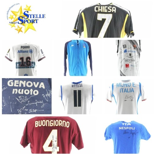 Grandi 'Stelle nello Sport' in campo per la Gigi Ghirotti: Chiesa, Buongiorno, Nespoli, Miino, Danesi, Porro e gli azzurri di Scherma e Nuoto