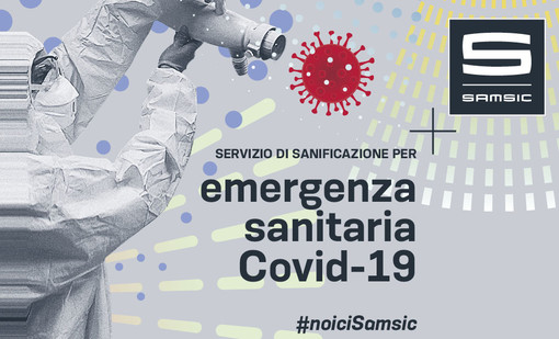 #noiciSamsic per i servizi di sanificazione #noiciSamsic per i servizi di sanificazione