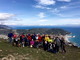 Terminato il programma articolato di escursioni guidate: 'Sui Sentieri del Golfo', ieri in 23 da Diano San Pietro a Monte Lago