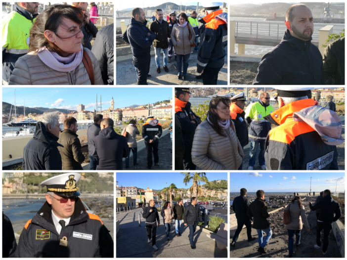 Sonia Viale oggi ad Imperia: "Situazione drammatica in tutta la Liguria, domani chiederemo lo stato di emergenza" (Foto e video)