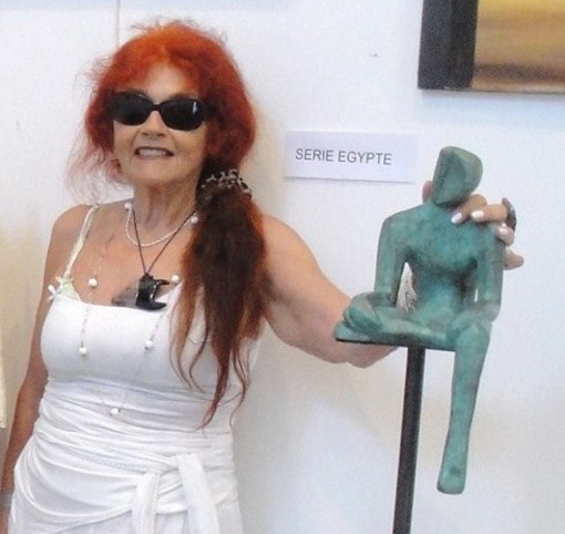L'artista imperiese Serenella Sossi esporrà le proprie sculture nel weekend all'Art3F di Marsiglia